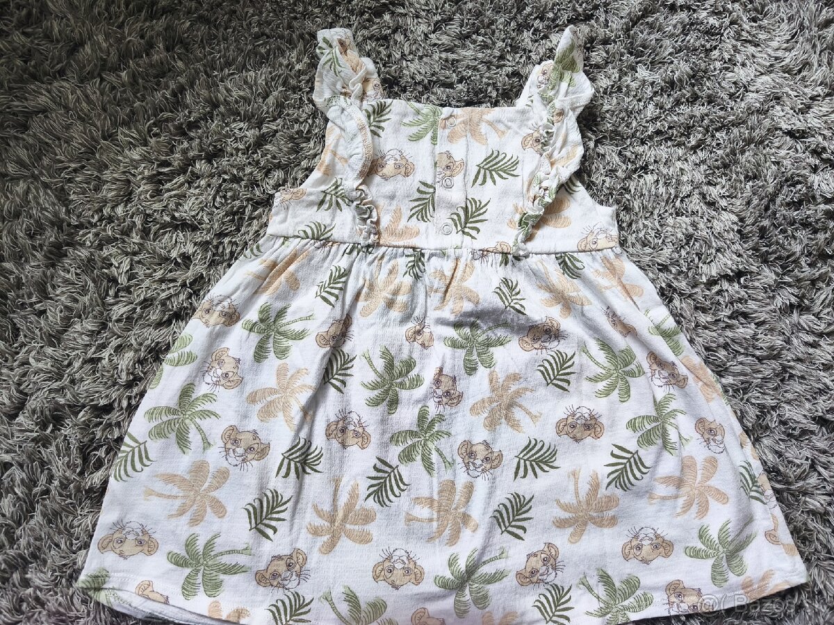 Dievčenské letné šaty, Disney - 2