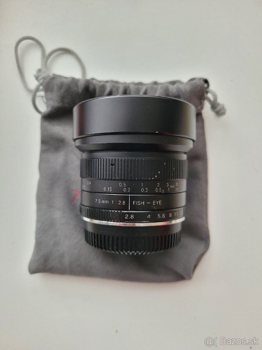 7artisans 7,5mm F2,8 - 2