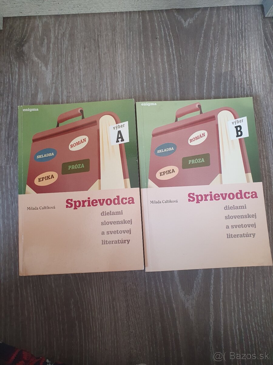 Predám Sprievodcov literatúry A B - 2