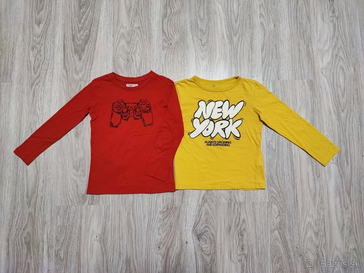Tričká  veľkosť 116 - 2