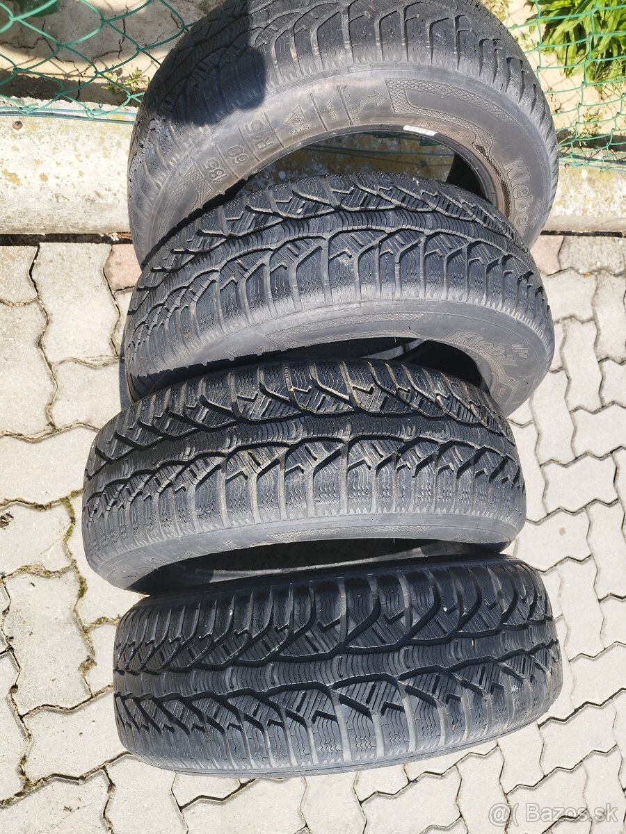 Predám pneumatiky Kleber 185/60R15 - 2