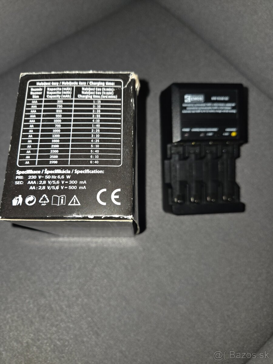 batérie emos rýchlonabíjanie tužkové aj mikro tužkové batéri - 2