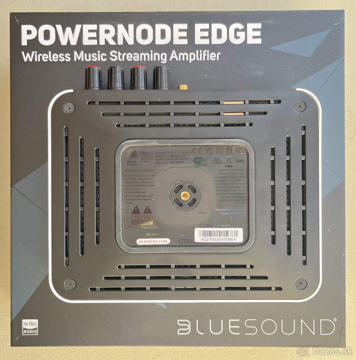 Bluesound POWERNODE EDGE - biela - 2