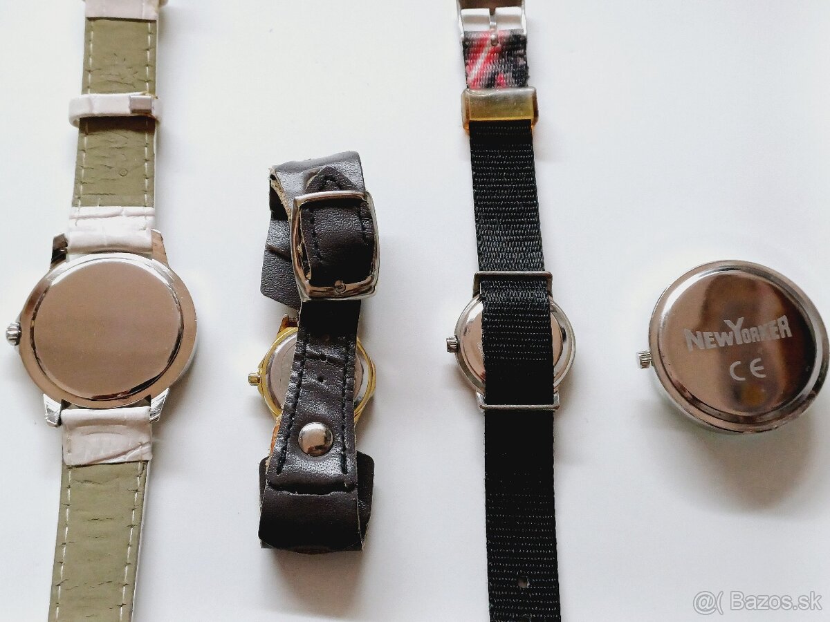 5 ks hodinky, vložene nove baterie a dobre funkčne - 2