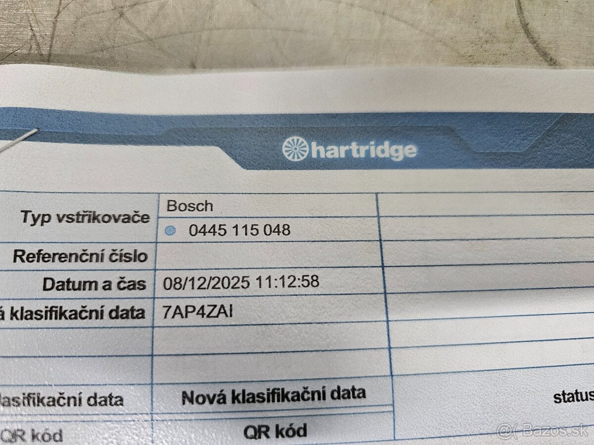 Vstrekovacia tryska BOSCH 0445 115 048 BMW 3.0d M57N2 - 2