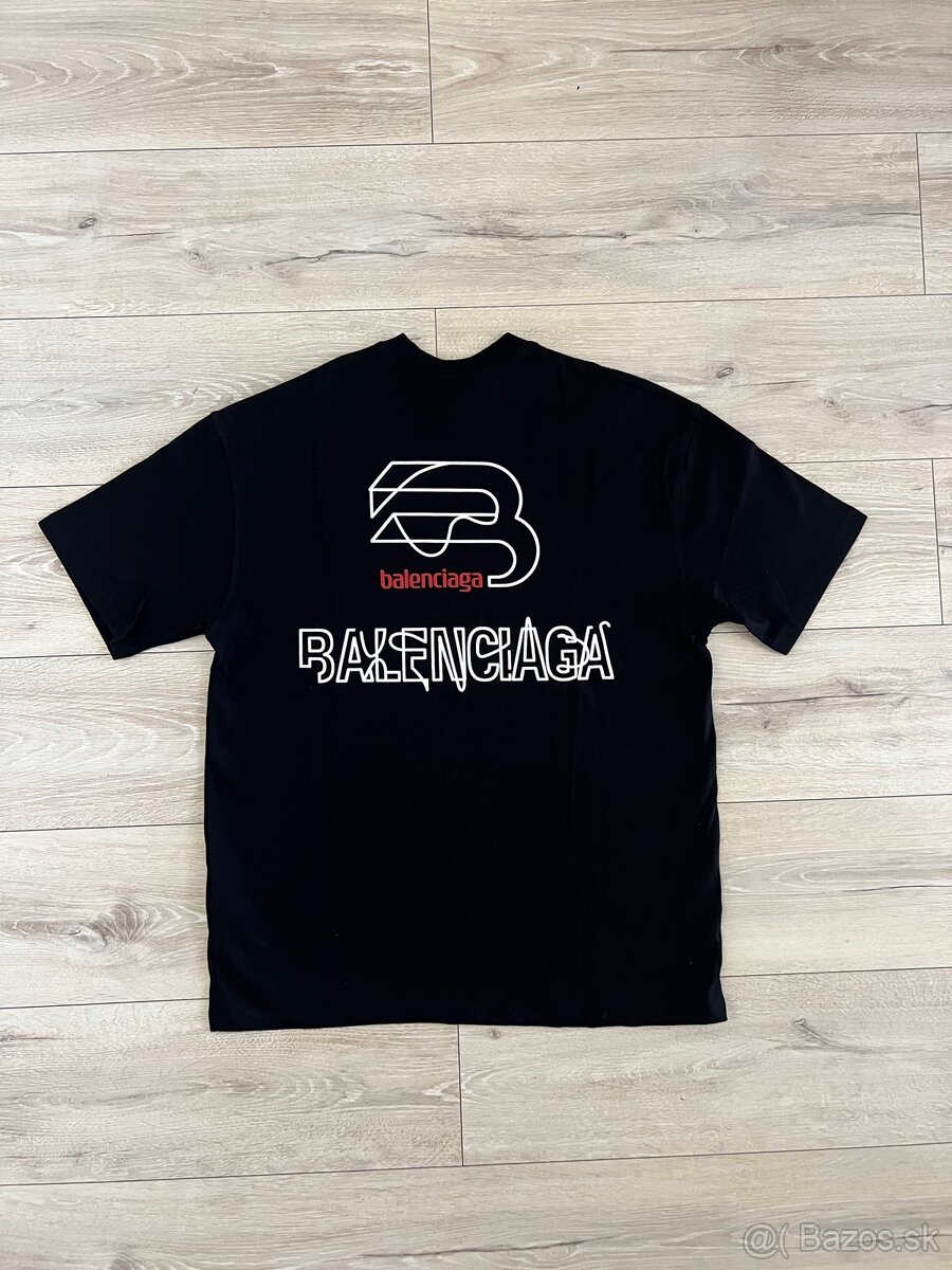 Balenciaga tričko (čierne) - 2