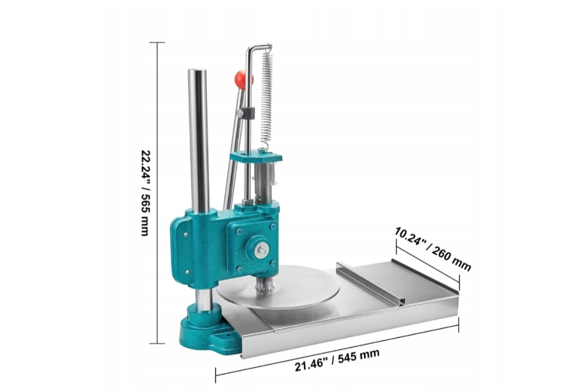 Mechanický lis na cesto - 2