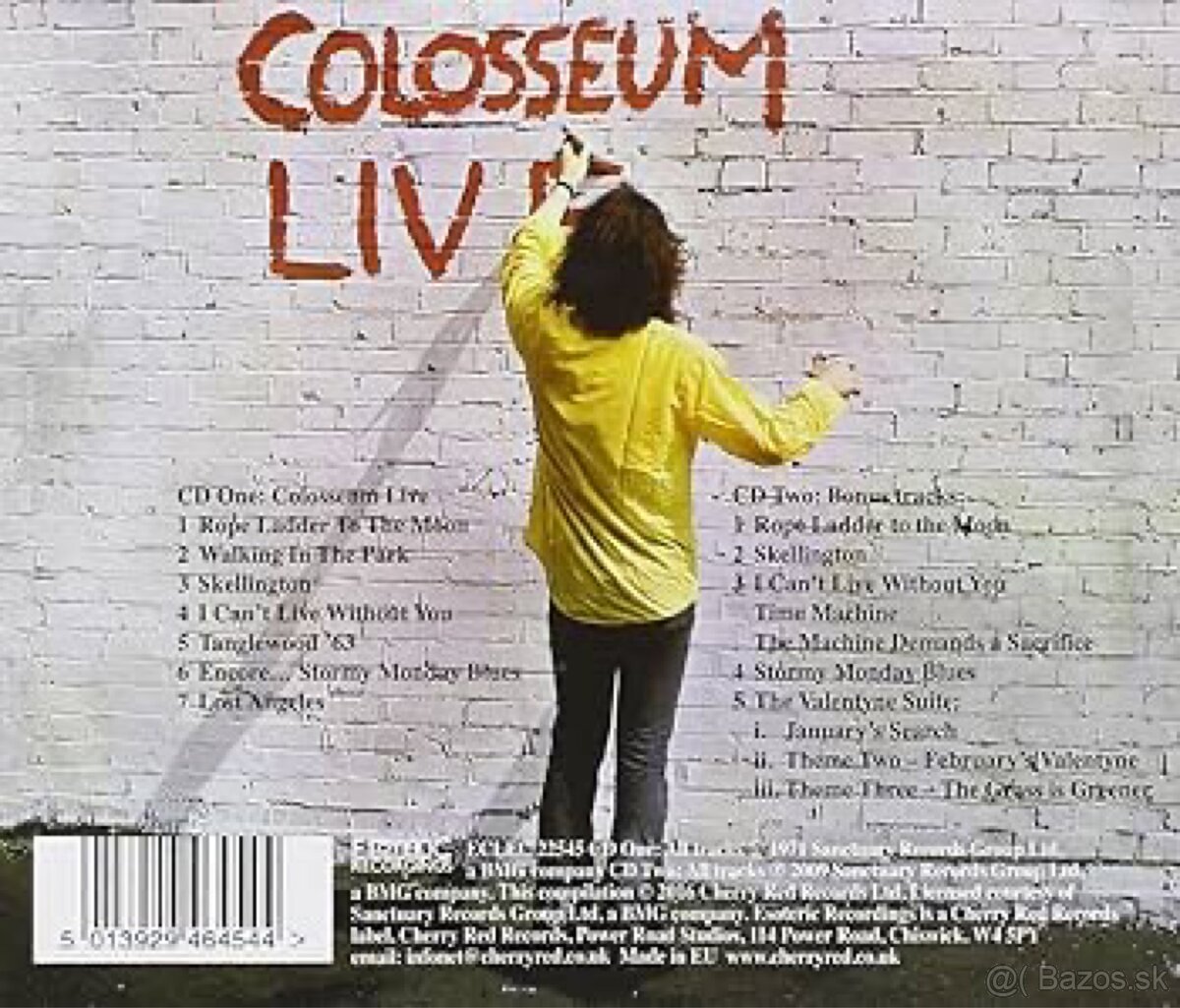 ☆ Vinyl COLOSSEUM - LIVE LP platňa (možná výmena) - 2