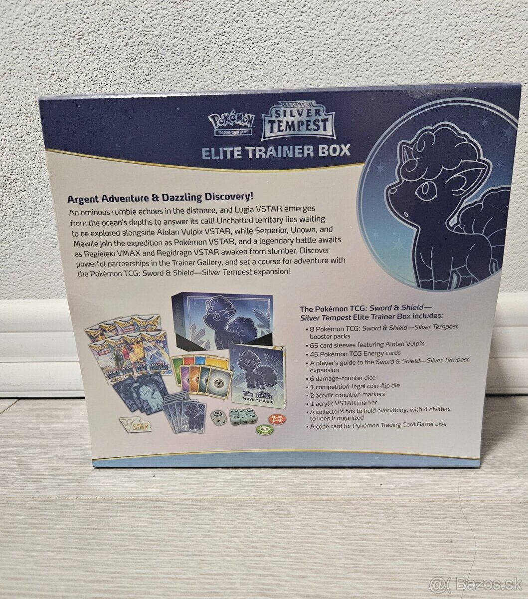 Pokemon TCG sword&shield silver tempest elite trainer box - 2
