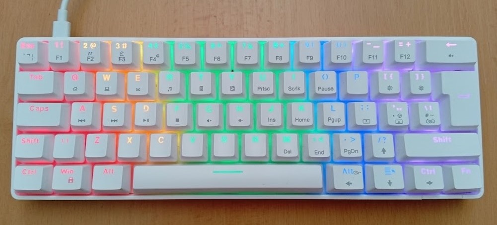 Herna mechanicka klavesnica RGB - 2