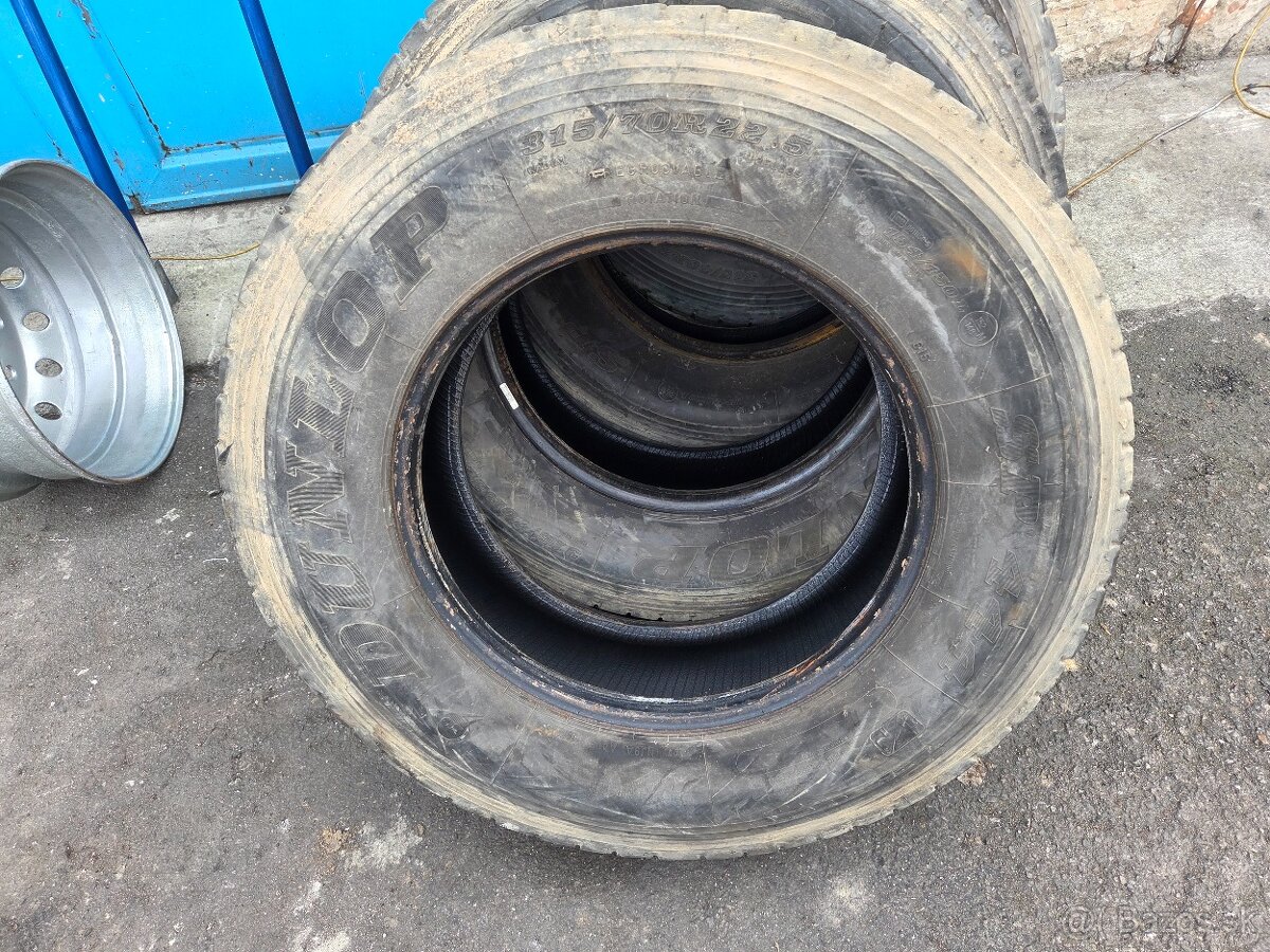 4 pneumariky 315/70 R22.5 - 2