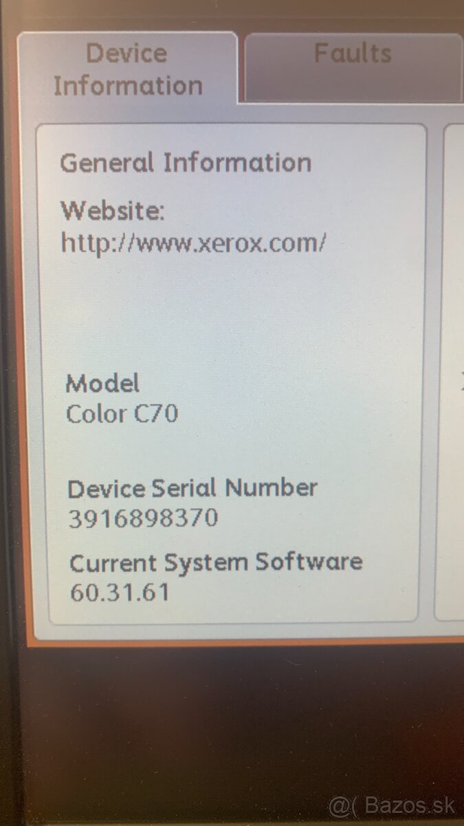 Xerox C70 - 2