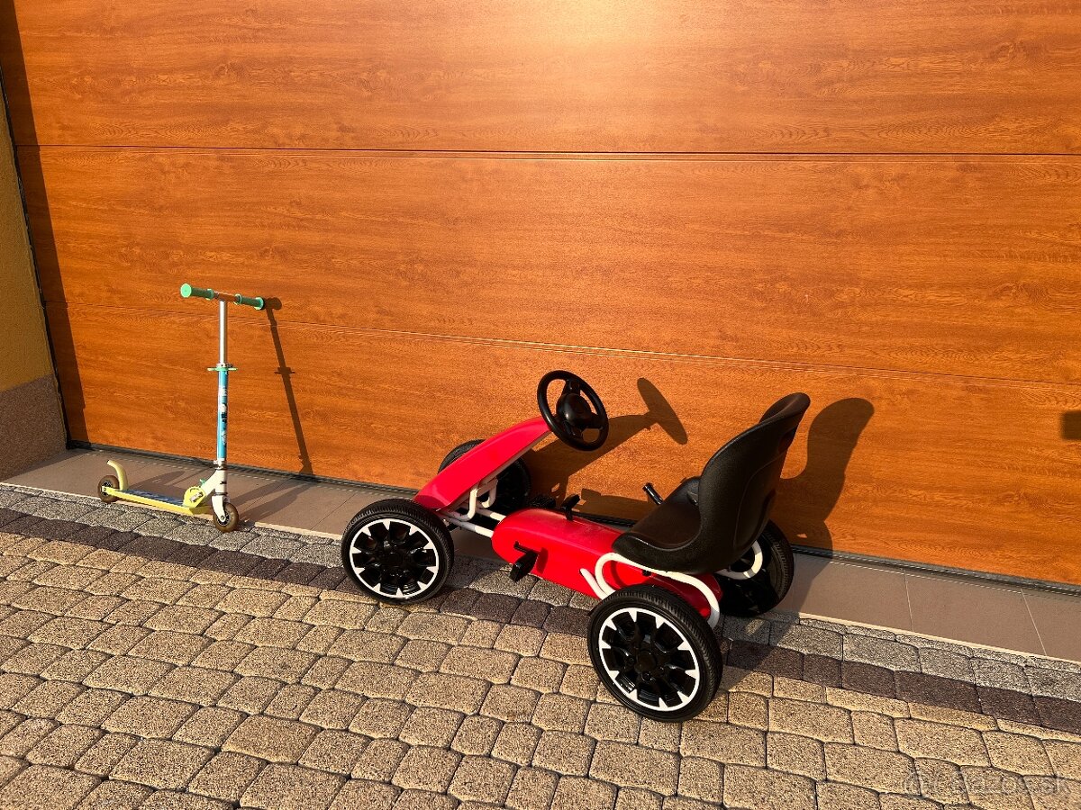 Šliapacia motokára - ABARTH RED - 2