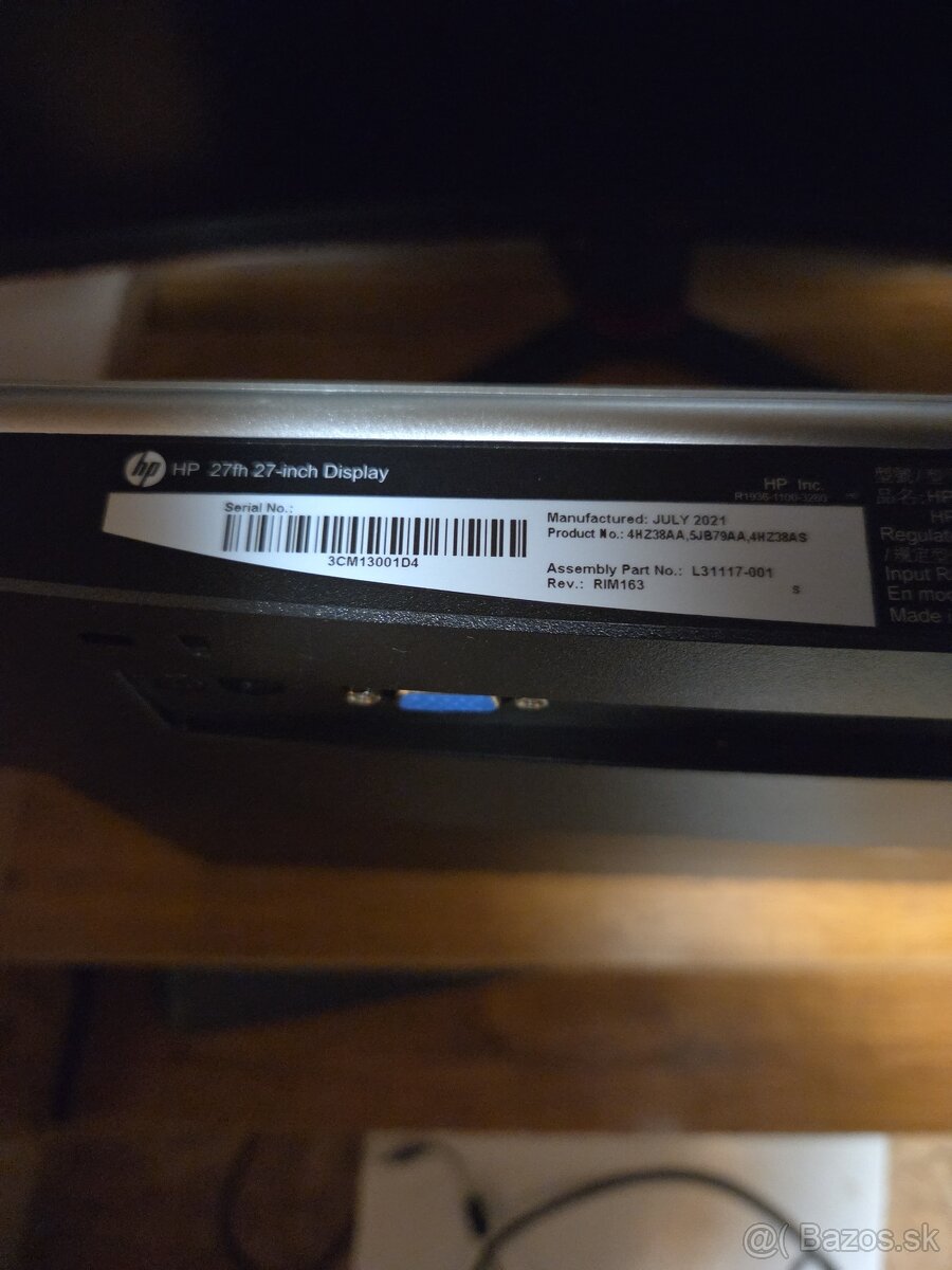 HP 27fh (4HZ38AA), - 2