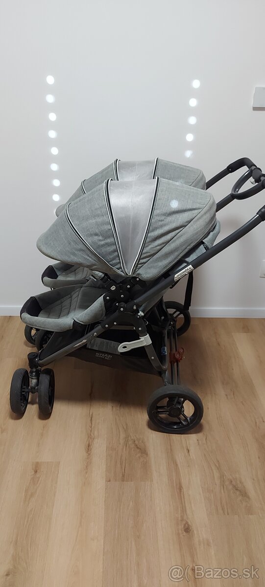 Kočík pre dvojičky Valco Baby Snap Ultra Duo - 2