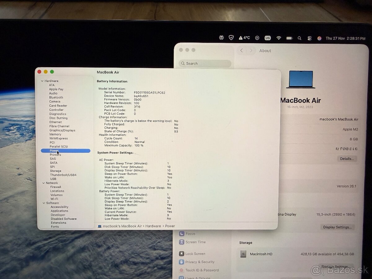 Apple MacBook m2 2023 - 2