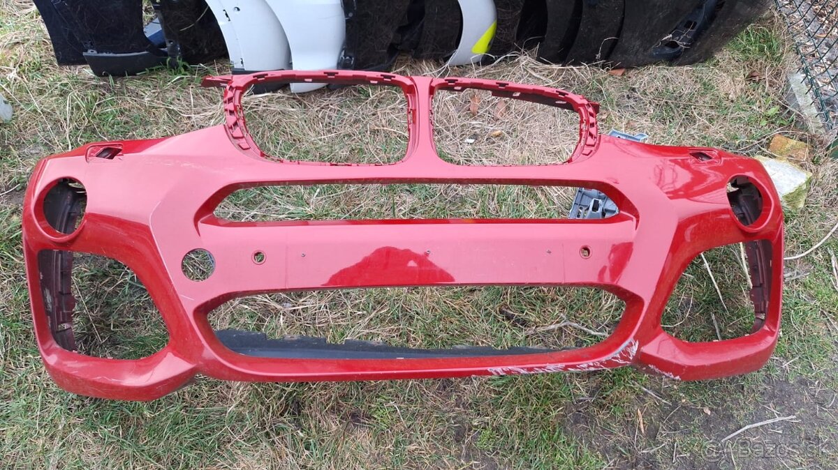 BMW X3 F25 - X4 F26 M-PACKET PREDNÝ NARAZNIK ORIGINAL - 2