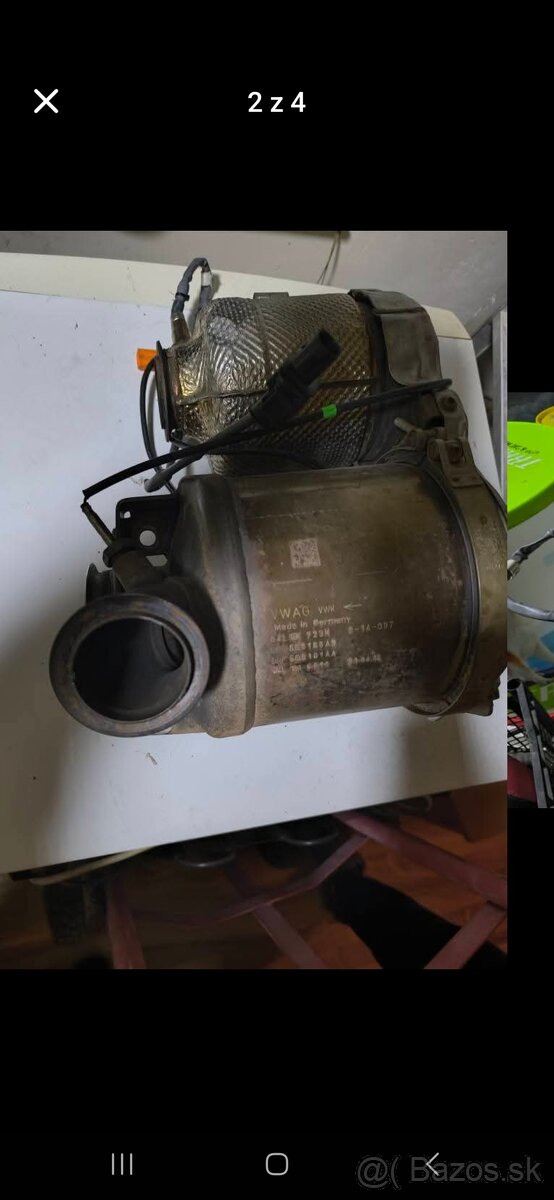 DPF filter VW group - 2