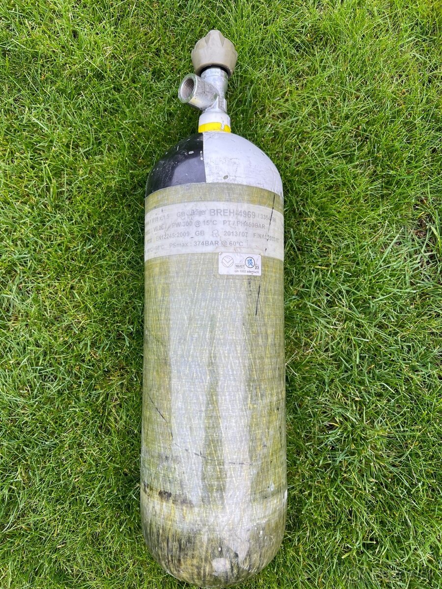 Dräger 6L, TLAKOVÁ FĽAŠA - 2