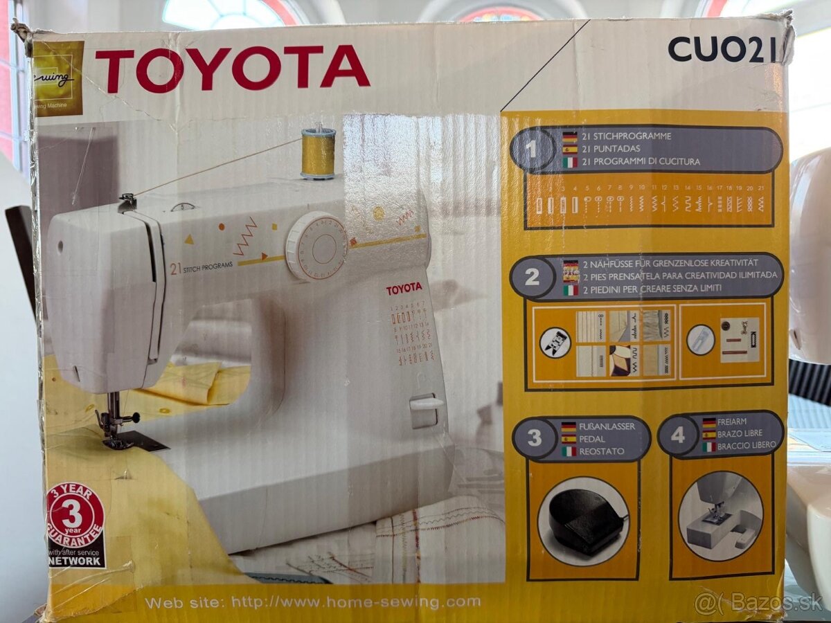Šijací stroj Toyota - 2