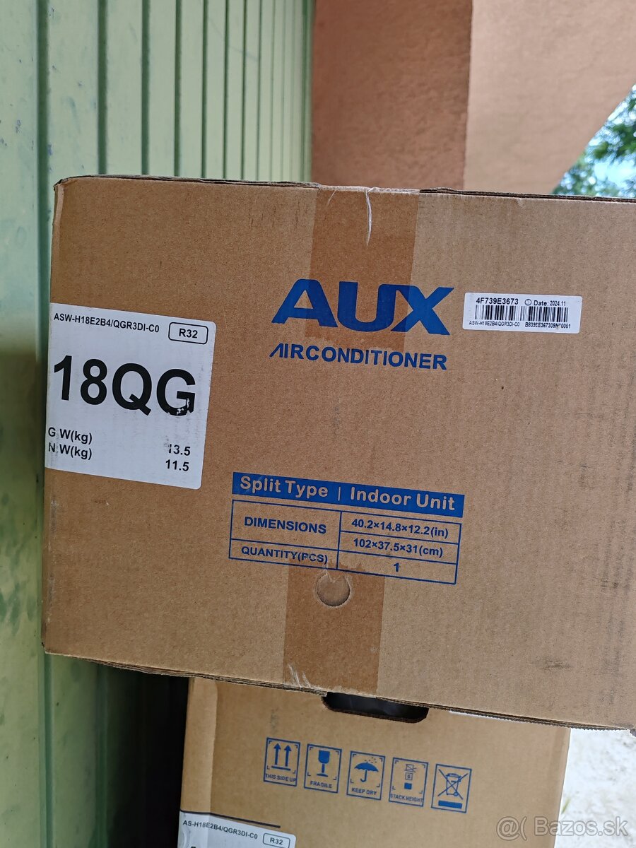 Predám novú klimatizáciu AUX 5,3kw €660,-A++/A+ - 2