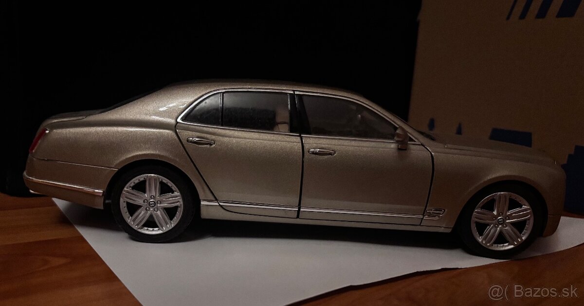 Predám tento model Bentley Mullsanne 1:18 - 2