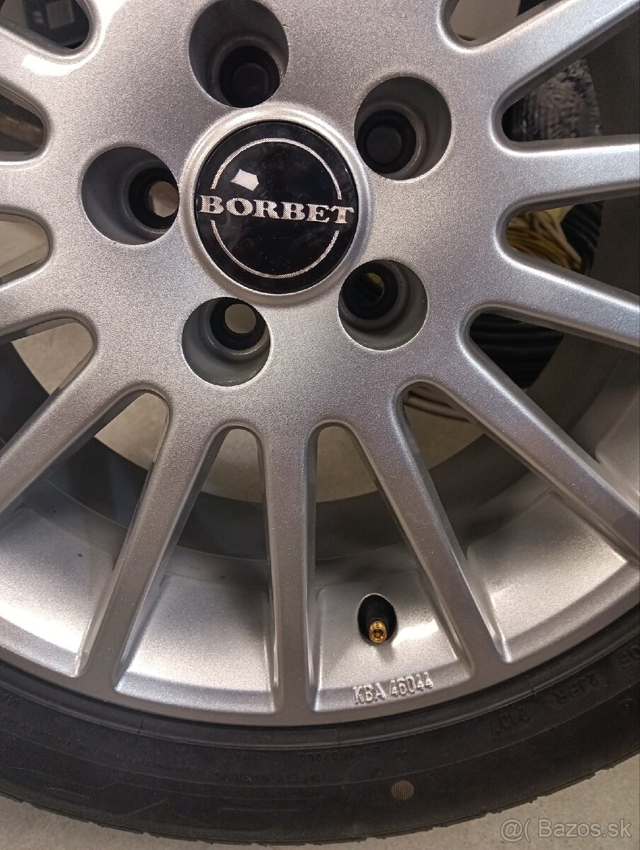 Predám al. disky značky BORBET - 2
