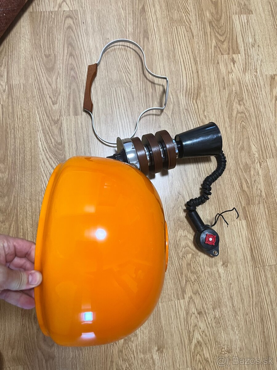 Retro luster oranžový - 2