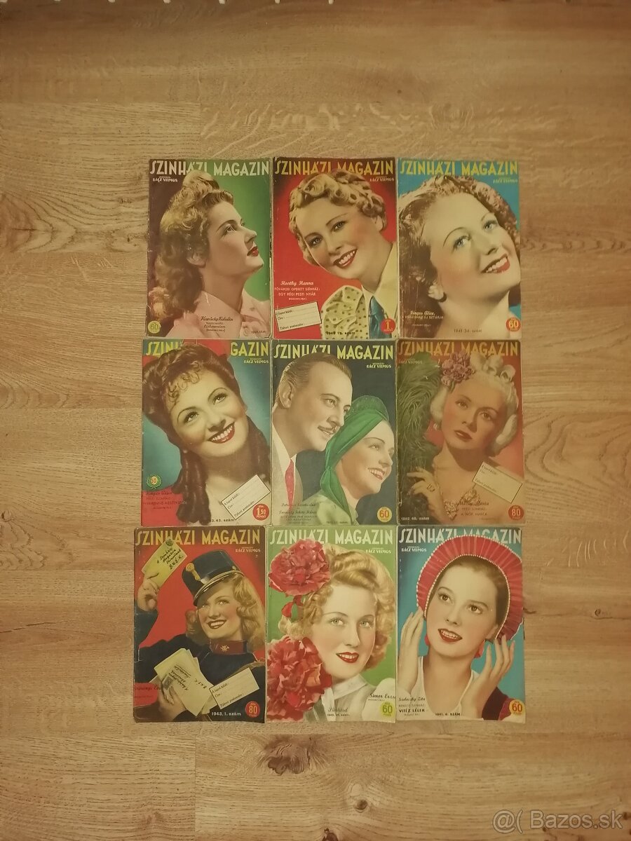 Staré Maďarské časopisy. - 2