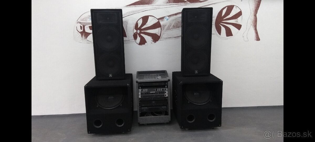 Predám PA system - 2
