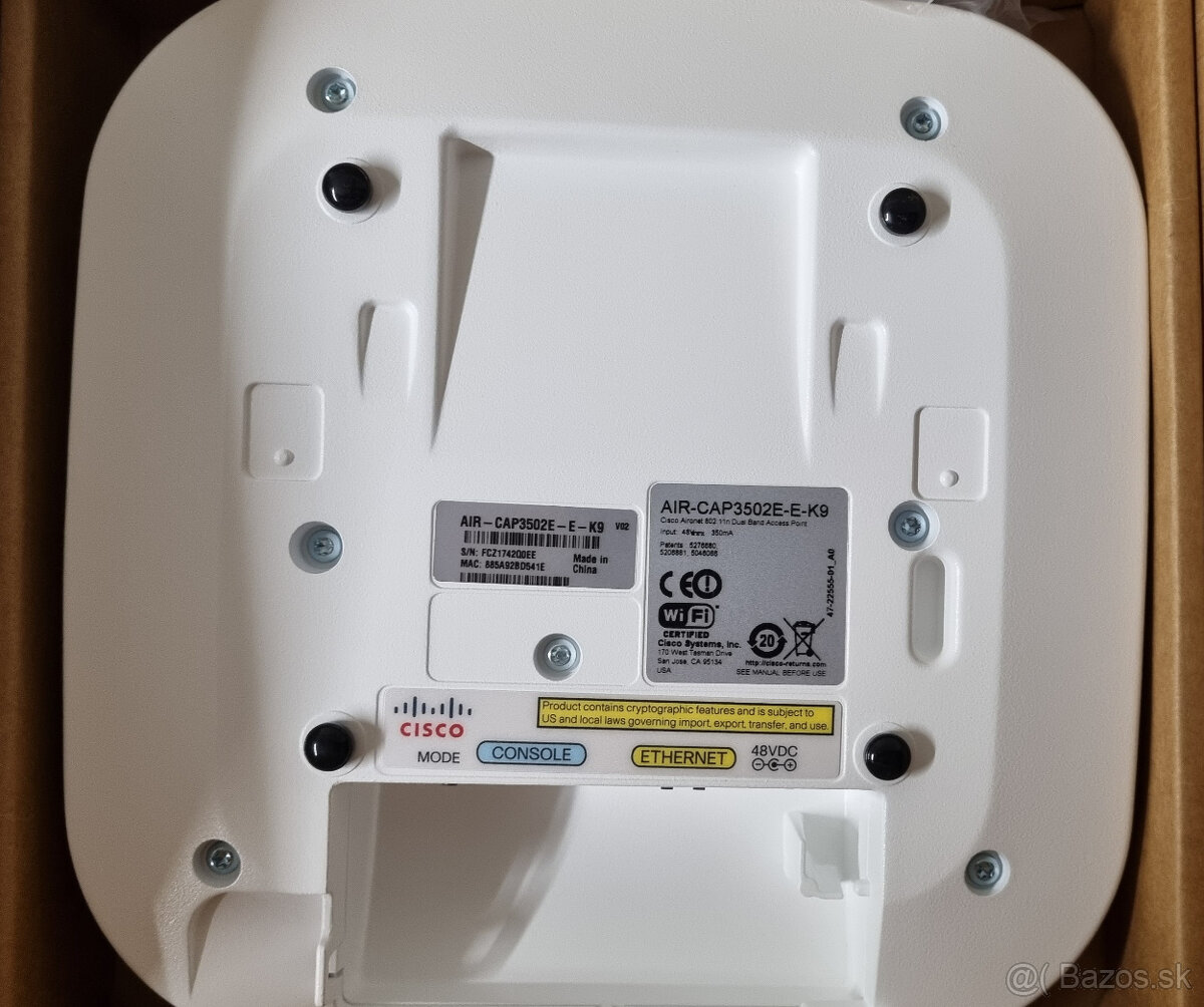 8x cisco AIR-CAP3502E-E-K9 = 50€ | 8x AIR-ANT2440NV-R €100 - 2