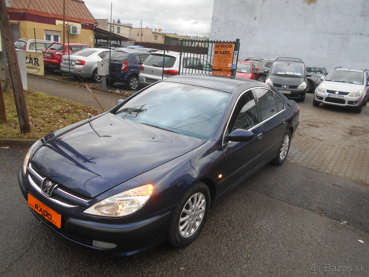 Peugeot 607 2.2 HDi Diamant A/T - AJ NA SPLÁTKY - 2