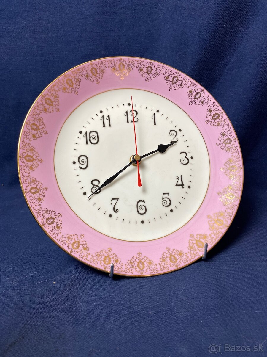 Porcelánové závesné hodiny Epiag DF - 2