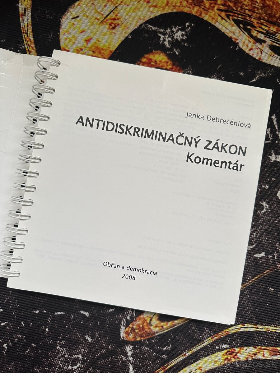 Antidiskriminačný zákon Komentár - 2