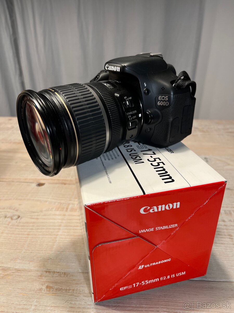Canon EOS 600D, objektiv Canon EFS 17-55mm f/2.8 IS USM - 2