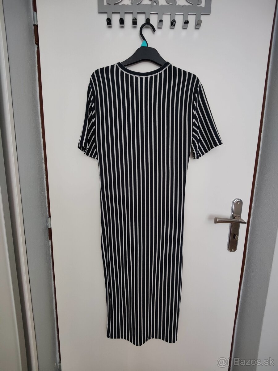 Pásikavé šaty veľkosť 38 - 2