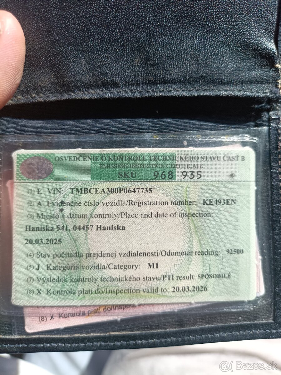 Forman, modrá, r.v. 1992 - 2