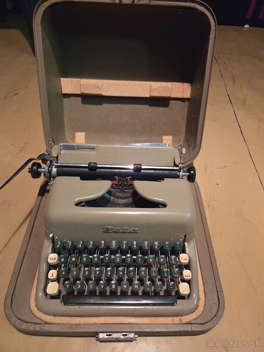 Písací stroj Zeta - 2