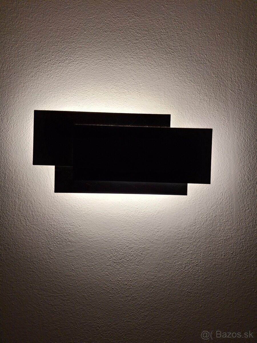 Nástenné kovové led svietidlo - 2