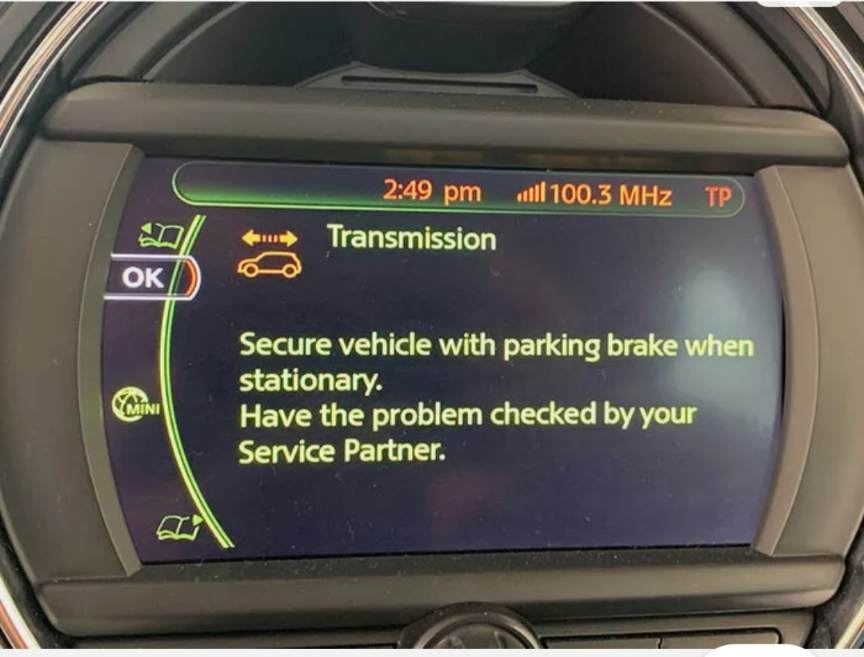 Volič rychlosti Bmw Mini steptronic. - 2