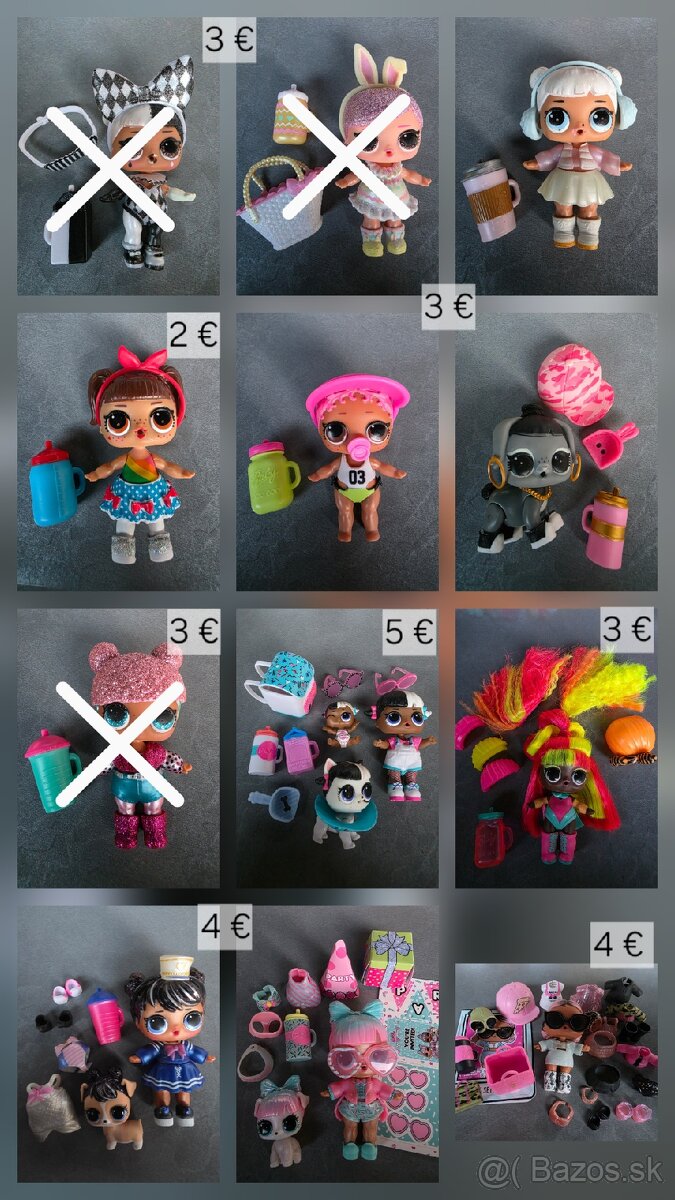 Predám LOL bábiky s príslušenstvom - 2
