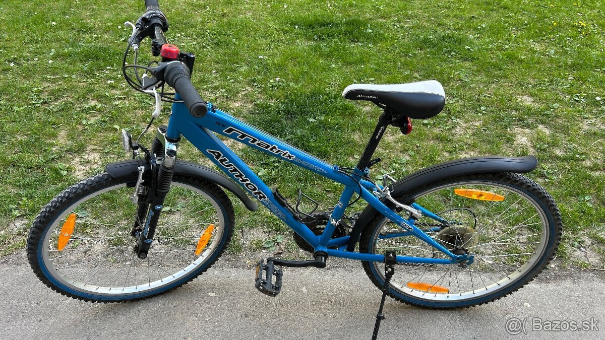 Detský bicykel Author Matrix, kolesá 24” - 2