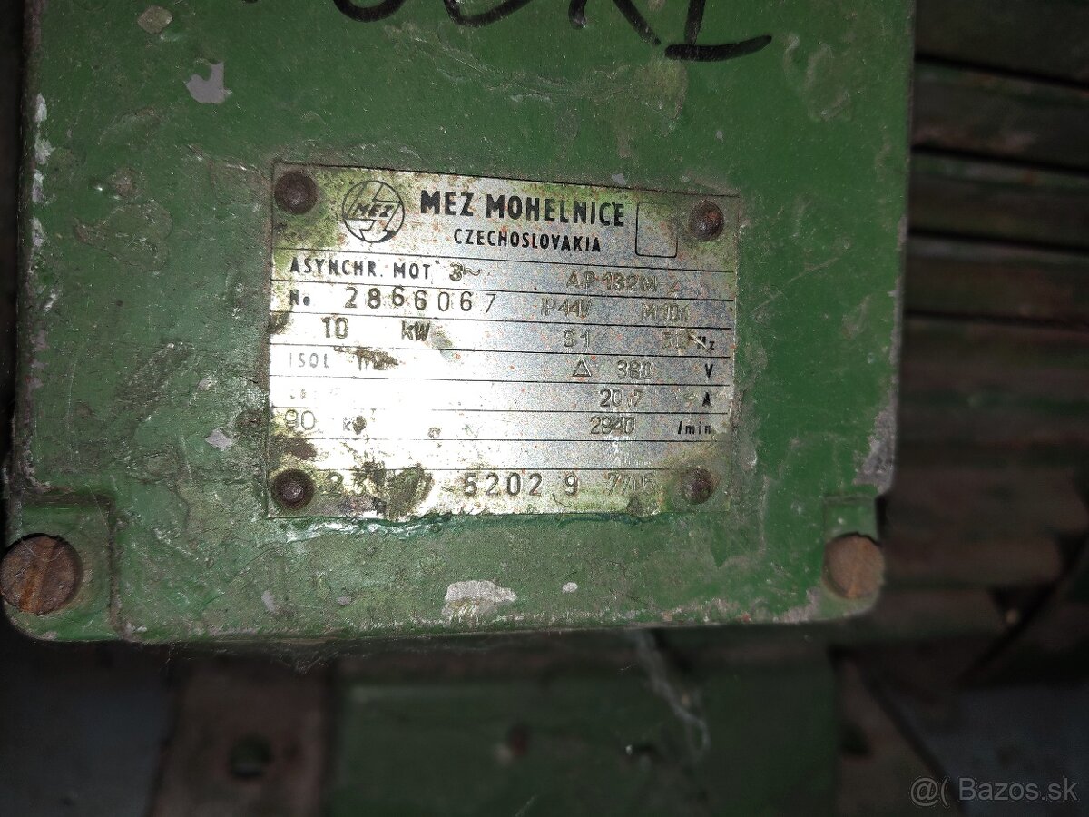 Elektromotor 10kW 2900 otáčok - 2