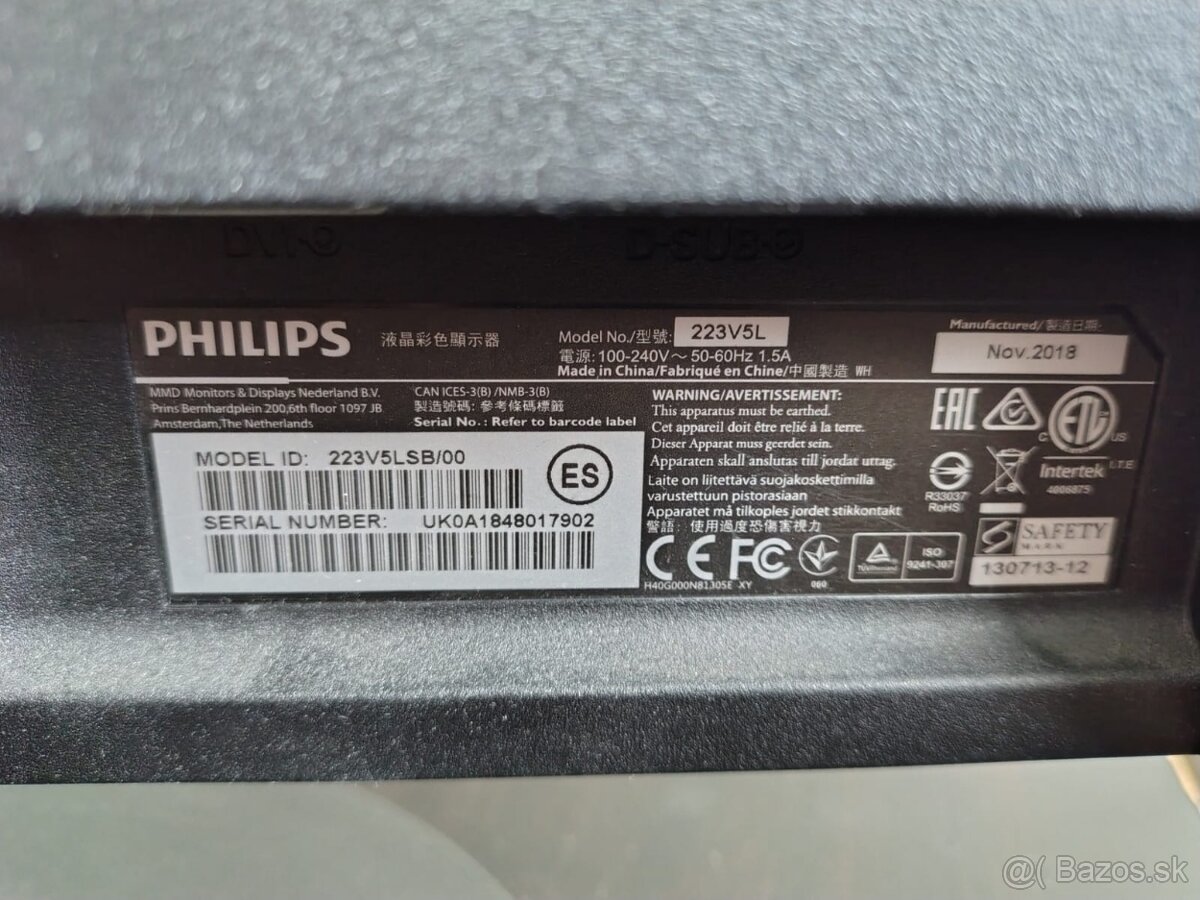 Full HD LED monitor Philips - 2