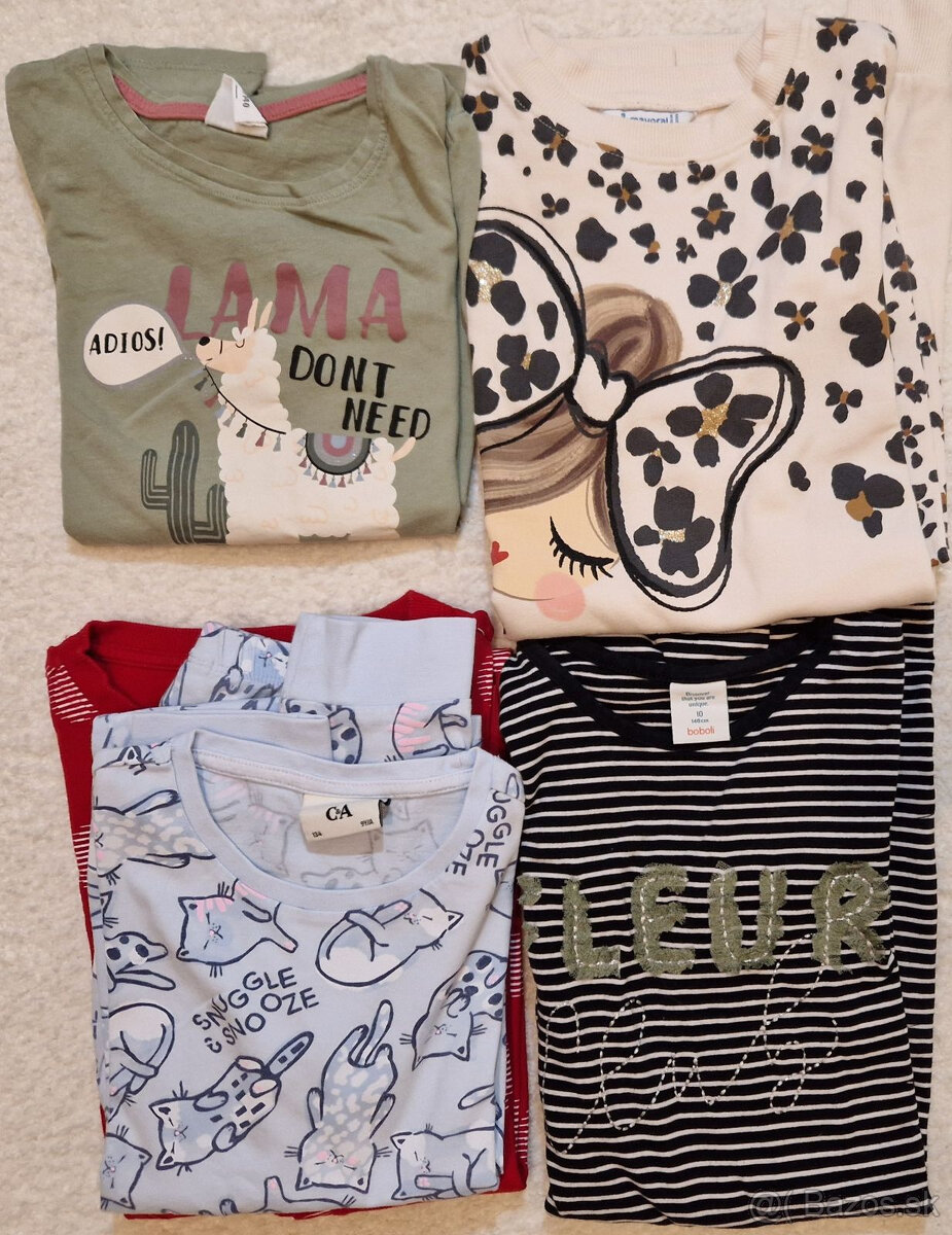 Dievčenské Oblečenie 8-10r (134 a 140) - 2