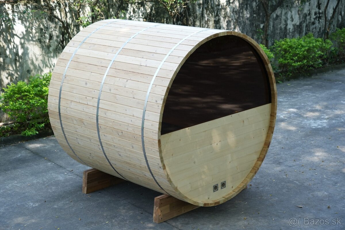 sudová sauna polopanoráma komplet - 2
