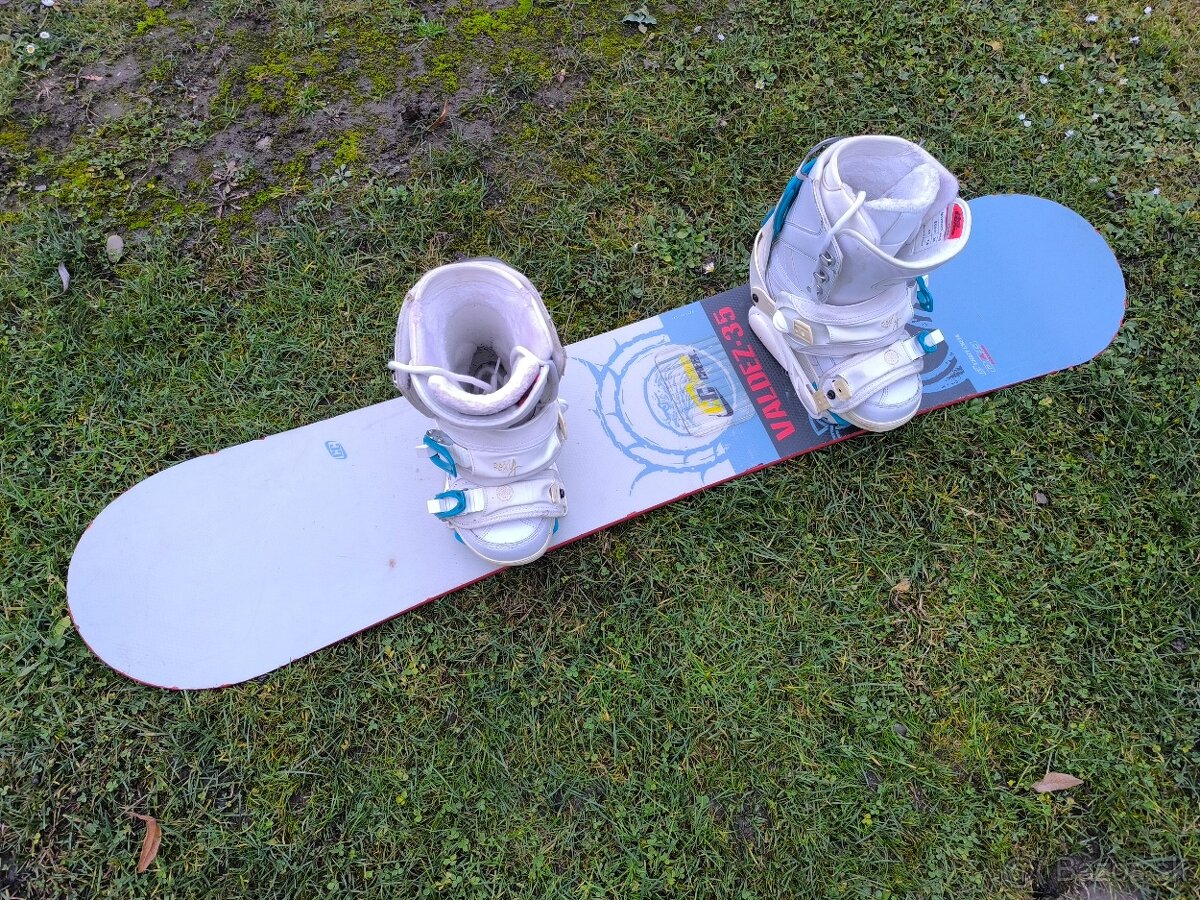 SNOWBOARD + VIAZANIE + OBUV - 2