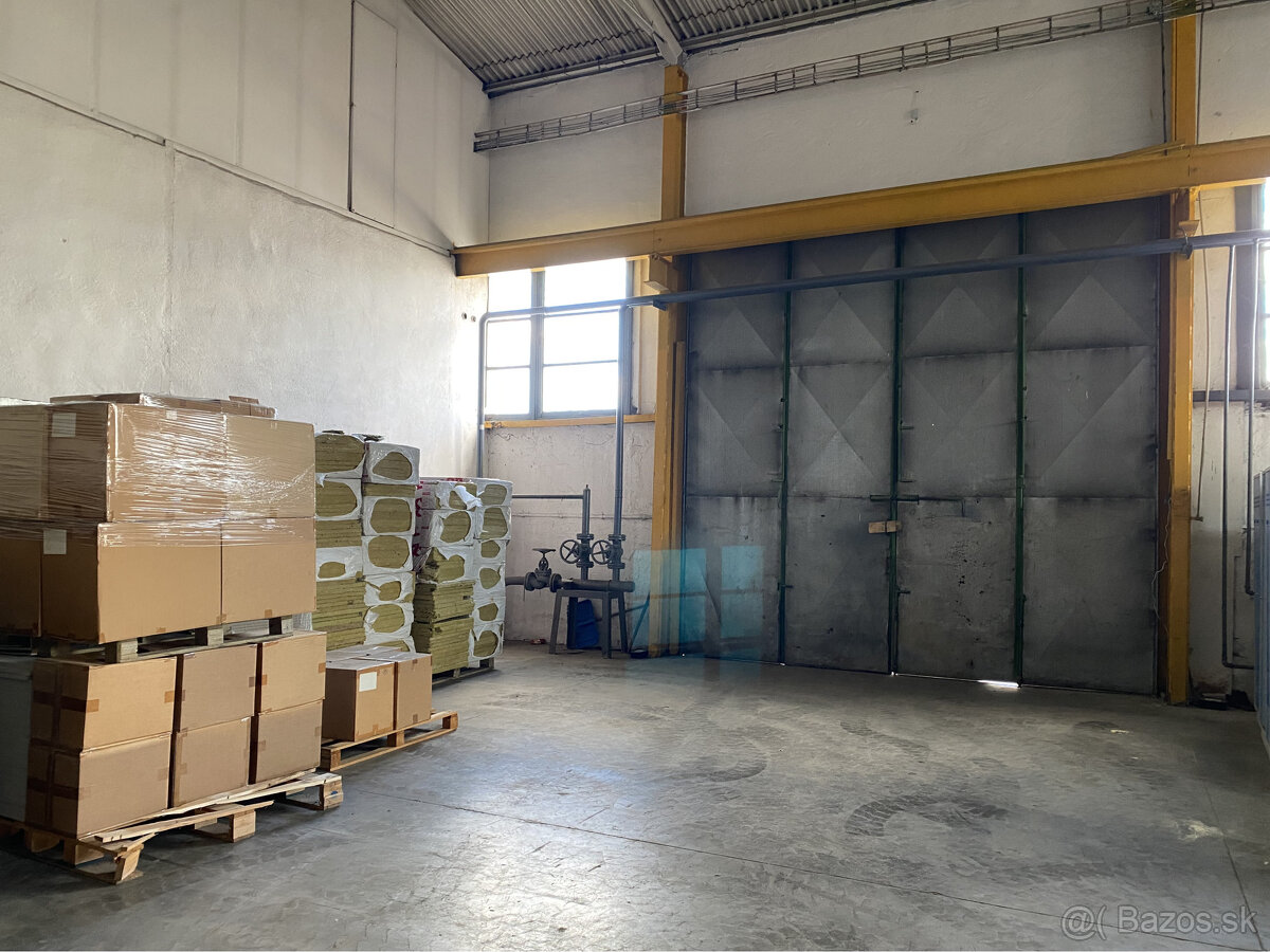 Skladovacie priestory - 385 m2 - v podnikateľskom areáli. - 2