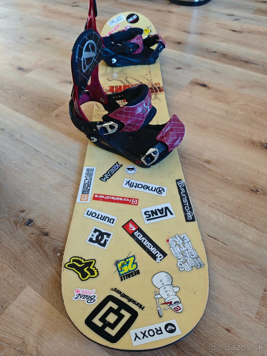 Snowboard Nidecker Socre 150 s viazanim Nidecker - 2