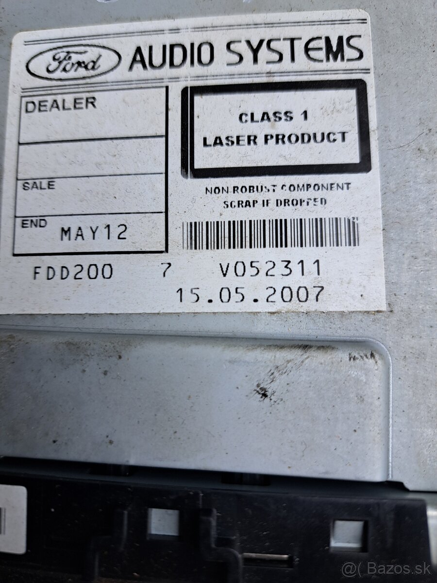 Originál autorádio Ford - 2